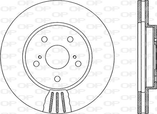 OPEN PARTS Piduriketas BDA1982.20